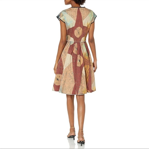 Making the Cut Carnaval Printed Fit & Flare Dress - Picture 14 of 16